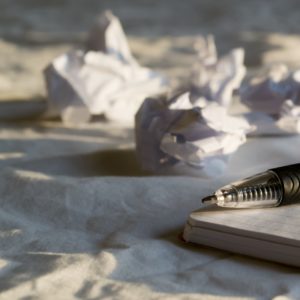 Signs of creative resistance or writer's block